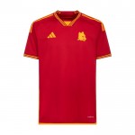 Günstige Fußballtrikots AS Roma Heimtrikot 2023-24 Kurzarm